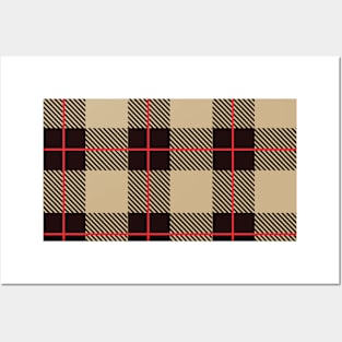 Tartan Beige Posters and Art